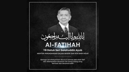 Malaysian Domestic Trade Minister Datuk Seri Salahuddin Ayub passes away at 61 featured image