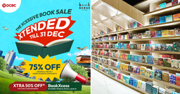The Xcessive Book Sale At Wisma Atria Now Happening Till Dec 31 With Incredible Savings Of Up To 75%! featured image