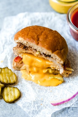 Juicy Lucy (Stuffed Turkey Cheeseburger) featured image