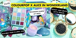 The ColourPop x Alice In Wonderland Collection Has Makeup & Lip Masks For A Wonderfully Whimsical Look featured image