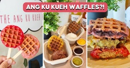 This Whampoa Cafe Sells Ang Ku Kueh Waffles With Ice Cream featured image