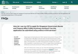 How to earn 3.83% on your CPF-OA money – T-Bills a must buy with CPF-OA? Can be bought online now! featured image