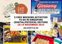 5 FREE Activities to do in Singapore this Weekend (18 – 19 November 2023) featured image