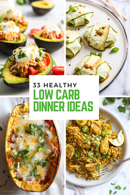33 Easy Low Carb Dinner Ideas featured image
