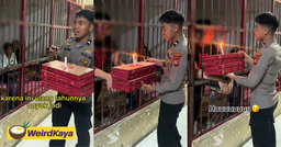 Indonesian Guard Surprises Inmate With Pizza For His Birthday featured image