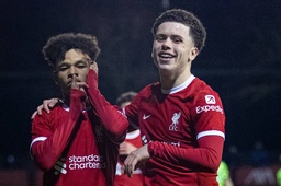 Wonderkid scores 2 goals in a minute as Liverpool U18s thrash Blackburn featured image