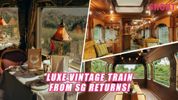LUXURY VINTAGE TRAIN FROM SINGAPORE TO MALAYSIA RETURNS THIS FEBRUARY 2024 WITH NEW SCENIC ROUTES, REVAMPED CABINS & MICHELIN-STAR MEALS! featured image