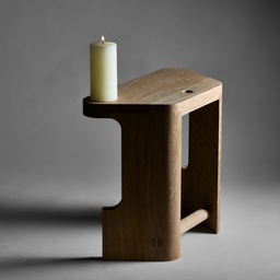 EJM Studio's Pew stool reimagines traditional church pews with "tricky angles and curves" featured image