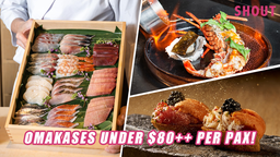 8 NEW & AFFORDABLE OMAKASE DEALS IN SINGAPORE AT JUST $80 AND UNDER! featured image